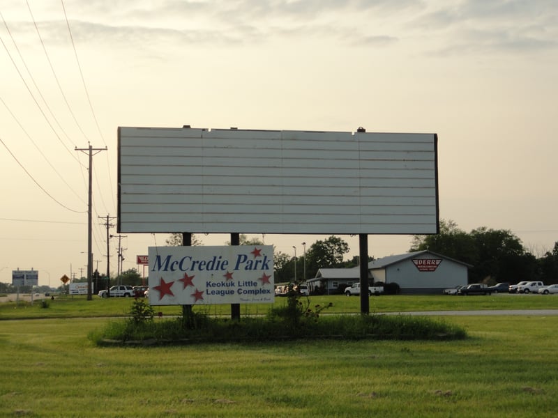 former marquee-site now home to Little League fields