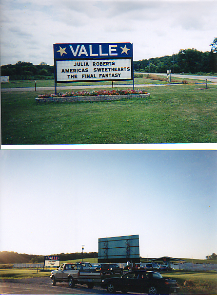 Photos of Valle Drive-In taken on our trip west from Indiana