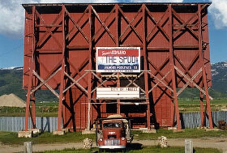 screen tower and marquee