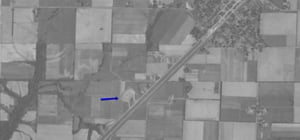 Aerial photo from 1956.