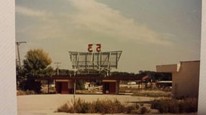 Looking back towards the 53 Drive-In entrance.
