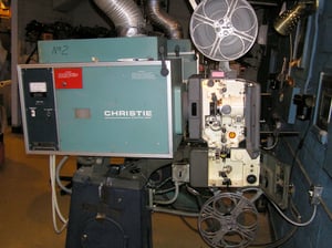 One of two classic Century projectors
with Christie 4000 Watt lamphouses!