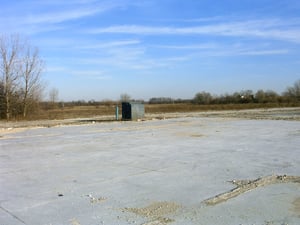 Snack bar floor/foundation