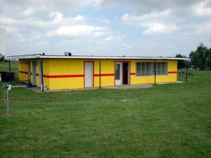 As you can see, things are really starting to shape up at the Clark 54 Drive-In. The new owner, Mr. Glass, is giving this drive-in a well deserved makeover.