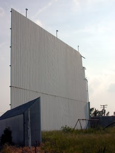 Screen and playground remnants