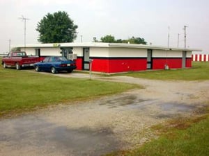 Snack bar from the outside