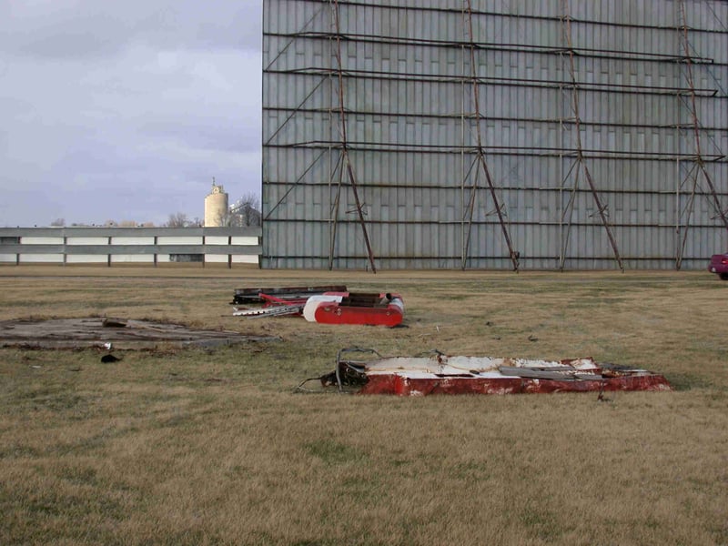 Old Marquee demolished