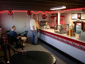 Newly remodeled concession for 2003