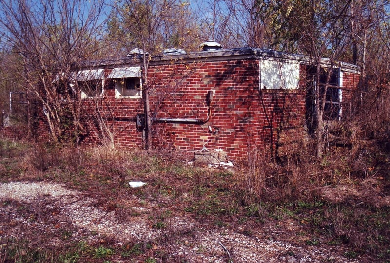 Overgrown projection booth