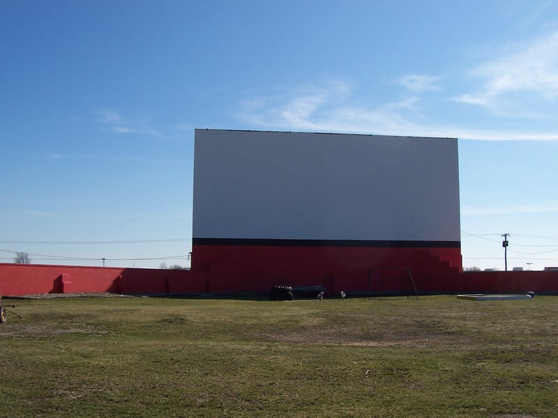 screen and concession stand