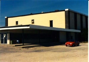 old indoor complex, also the concessions building