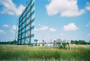 Field of dreams with screen.