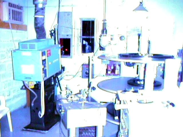 projection booth; taken in August, 2000