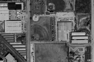 Terraserver satellite image. Just northwest of Kiddieland amusement park near River Rd. and North Ave.
