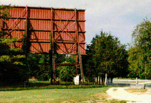 screen tower and entrance