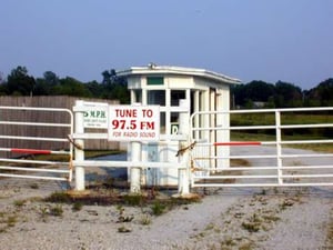 Box office and front gate