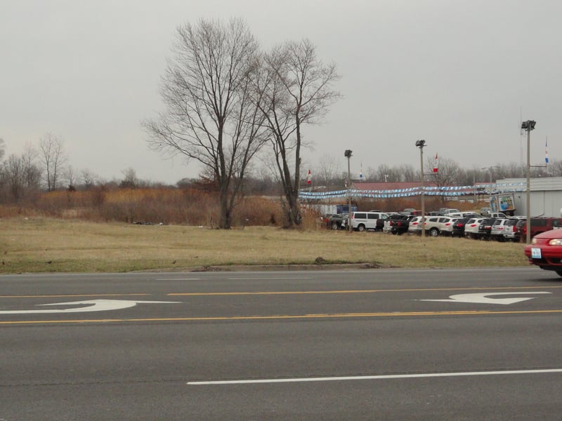 entrance to former site-next to Vermilion Chevrolet