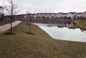 View looking east. Today Southwicke Park.