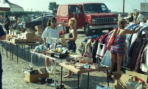 Twin Drive In flea market