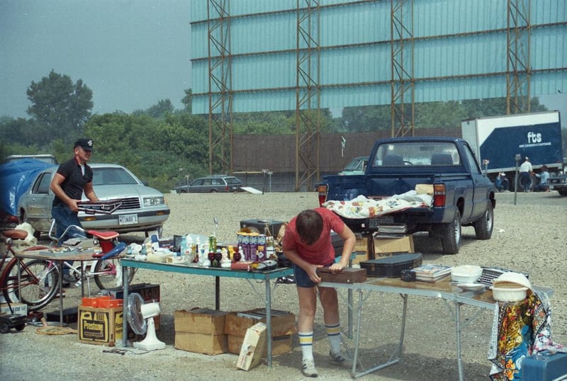 Twin Drive In flea market