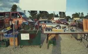 Twin Drive In flea market