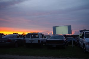 This is a shot that was taken during our trip to Drive Inn last night with my family.