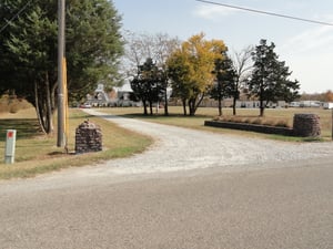 former entrance