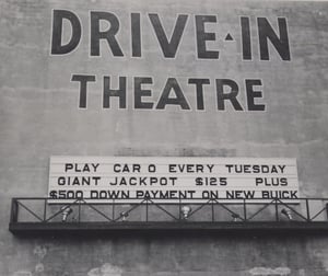 !950's photo of this drive-in.