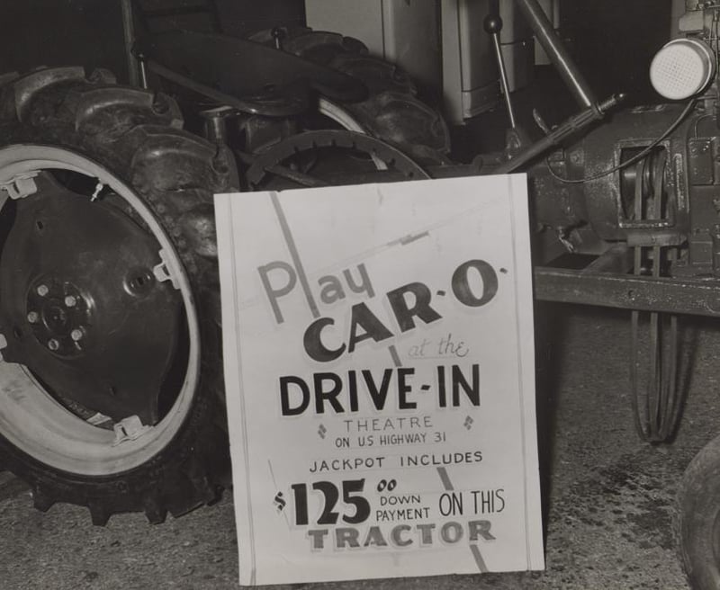 Popular game played at the drive-in
