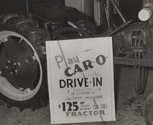 Popular game played at the drive-in