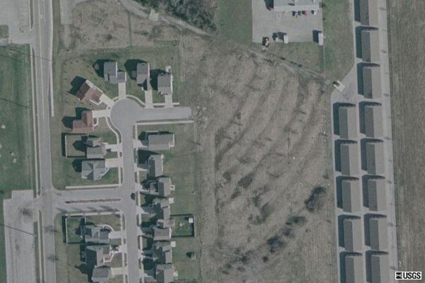 Terraserver aerial view. Subdivision built on part of property. Some ramps still visibe.