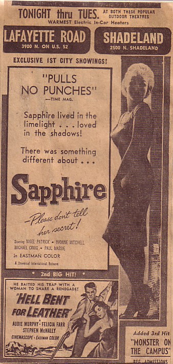 Ad for the Lafayette Road.