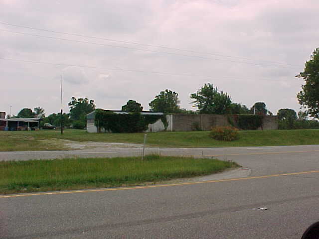 Screen base from across the road