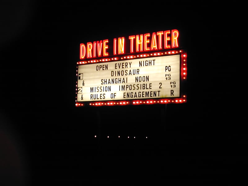 marquee; taken May 31, 2000