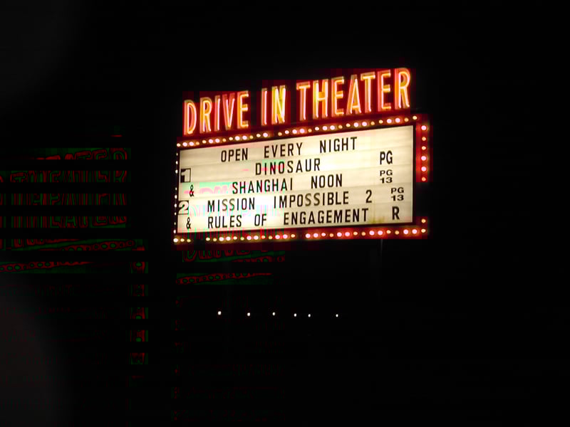 marquee; taken May 31, 2000