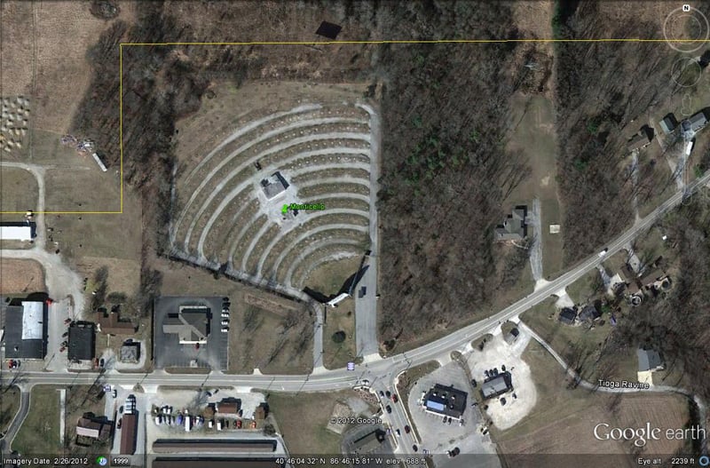 Google Earth image of site