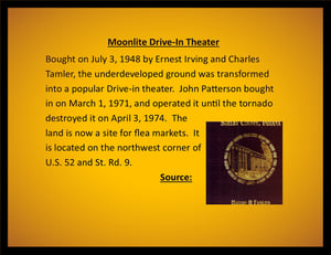 This is simply a brief history of the Moonlite Drive-in located at HWY 9 and HWY 52