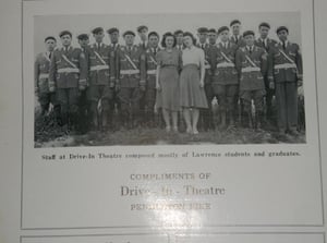 Pendleton Pike Drive-In, Lawrence High School (Indiana) year book, 1941.