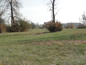 former site-now an empty field across from the high school-nothing remains
