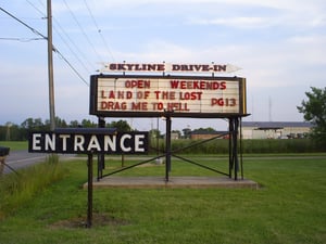 Skyline Drive In Theatre, Logansport Indiana