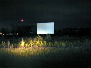 screen at night