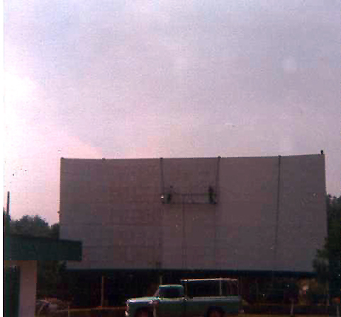 Screen being painted
