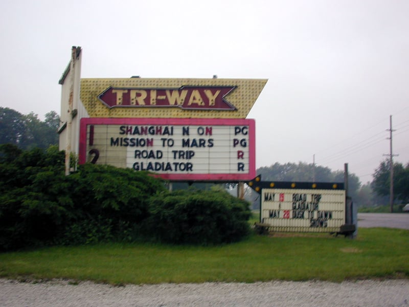 marquee; taken May 31, 2000