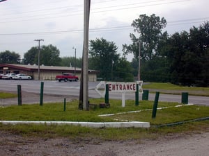 entrance; taken May 31, 2000