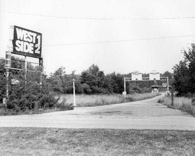 The entryway to the Westside after it closed forever.