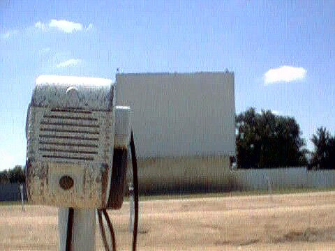 screen and speaker; taken July, 2000