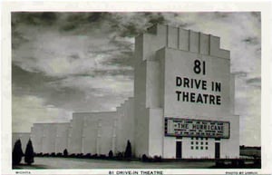 screen tower; postcard