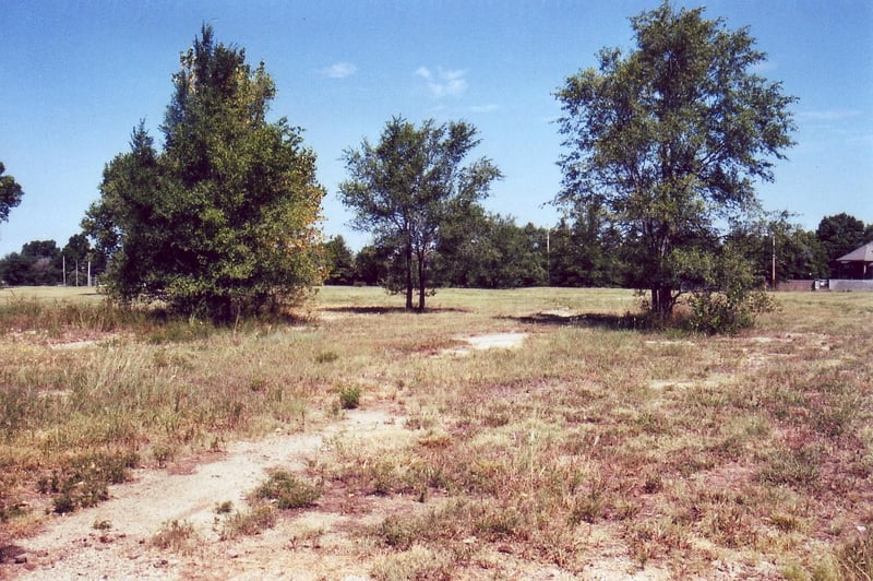 Another view of the empty field