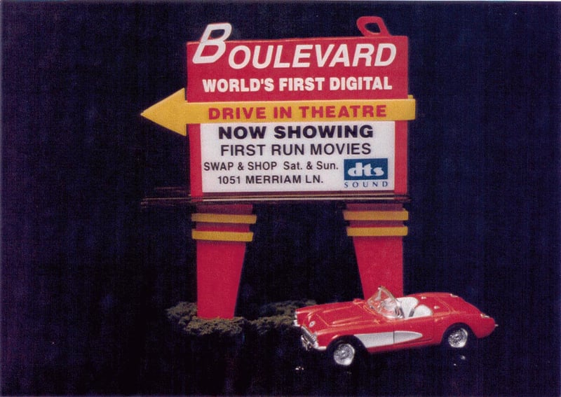 Miniature Boulevard marquee