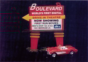 Miniature Boulevard marquee